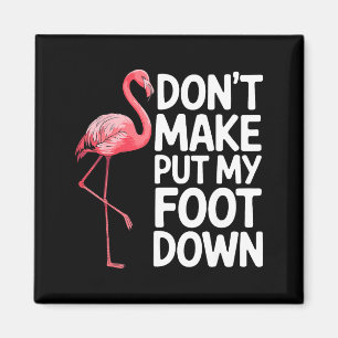 Lustiges Flamingo-Design für Männer Frauen Kinder Magnet