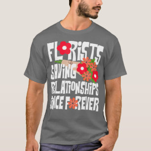 Lustiges Floristen-Blumenstrauß-Design für Florist T-Shirt