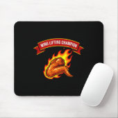 Lustiges Flügel anhebendes Chamon  Mousepad (Mit Mouse)