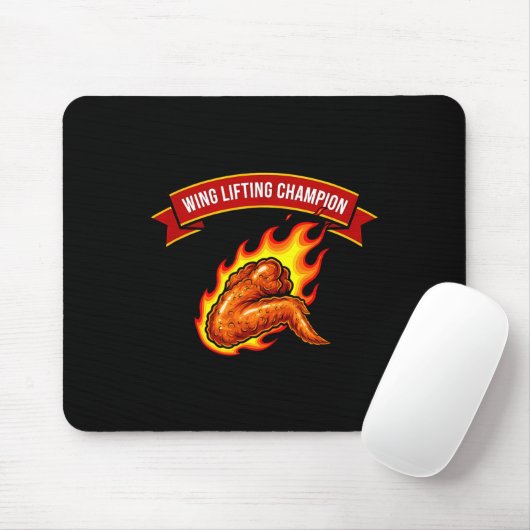 Lustiges Flügel anhebendes Chamon  Mousepad (Mit Mouse)