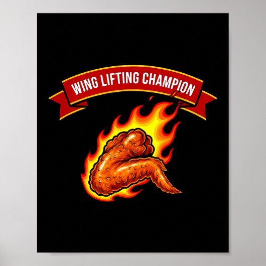Lustiges Flügelhebendes Chamäleon Poster (Vorne)