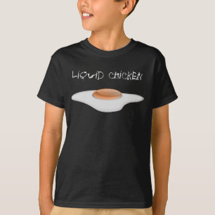 Lustiges flüssiges Huhn mit Spiegelei T-Shirt
