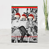 Lustiges Foto Weihnachten (Rückseite)