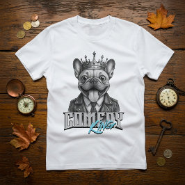 Lustiges Französische-Bulldogge-T-Shirt T-Shirt