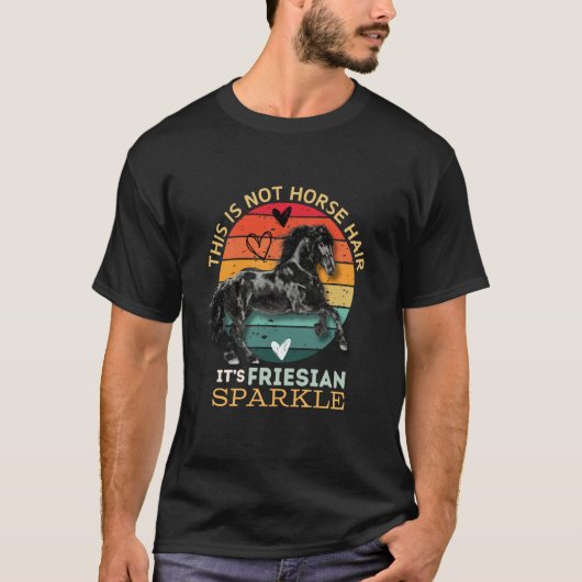 Lustiges Friesenpferd Liebhaber Top (Vorderseite)