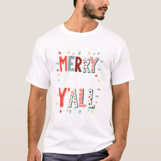 Lustiges Frohe Weihnachten euch alle T-Shirt