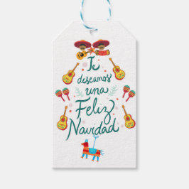 Lustiges Frohe Weihnachten Geschenkanhänger