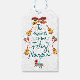 Lustiges Frohe Weihnachten Geschenkanhänger