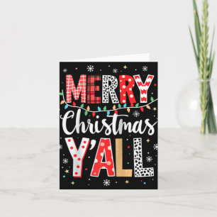 Lustiges Frohe Weihnachten Y Alle Party Santa Xmas Karte
