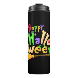 Lustiges frohes Halloween Thermosbecher