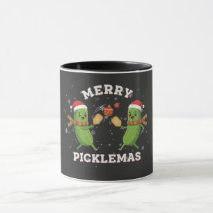 Lustiges Frohes Picklemas Süßes Weihnachts Pickleb Tasse