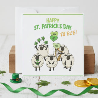 Lustiges frohes St. Patrick's Day an Euch irische Feiertagskarte
