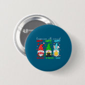 Lustiges Frohes Valentins St Patrick Ostern Feiert Button (Vorne & Hinten)