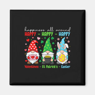 Lustiges Frohes Valentins St Patrick Ostern Feiert Magnet