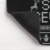 Lustiges Fröhliches Sechs Sieben 6 7 Meme Design W Mousepad (Ecke)