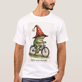 Lustiges Frosch-T-Shirt: Auf zur Erregung von Aufs T-Shirt