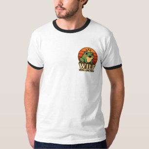 Lustiges Frosch T-Shirt – WILF Wow I Love Frogs Re