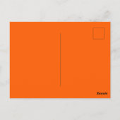 LUSTIGES FRUCHTDESIGN POSTKARTE (Rückseite)