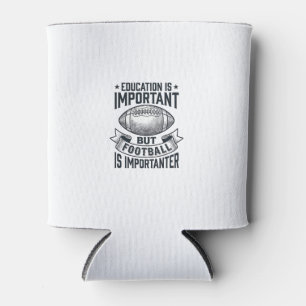 Lustiges Fußball-Bildungs-Vintage-Shirt-Design (2) Dosenkühler