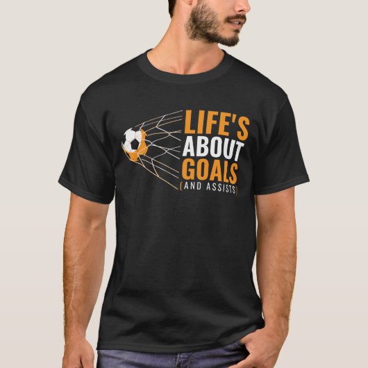 Lustiges Fußball-Geschenk für Fußballspieler, Fans T-Shirt (Vorderseite)