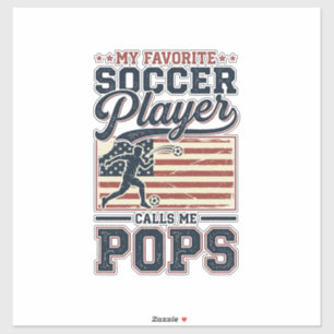 Lustiges Fußball-Pops Vintage-Stickerei-Shirt-Desi Aufkleber