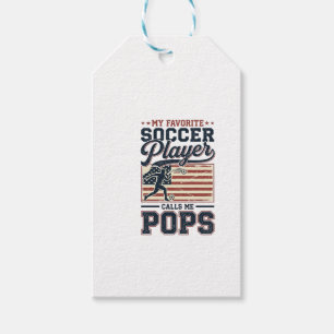Lustiges Fußball-Pops Vintage-Stickerei-Shirt-Desi Geschenkanhänger