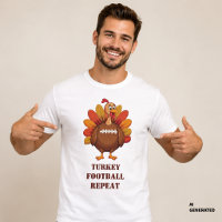 Lustiges Fußball Truthahn Thanksgiving