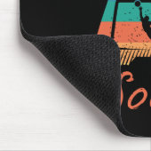 Lustiges Fußball-Zitat-Outfit für einen coolen Fuß Mousepad (Ecke)