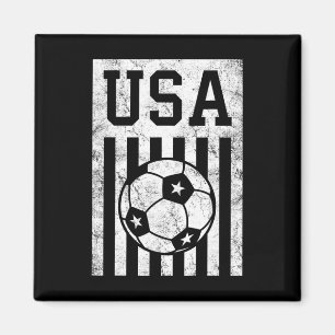 Lustiges Fußballdesign für Männer Frauen Fußballli Magnet