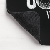 Lustiges Fußballtor Golf Vier Witz  Mousepad (Ecke)