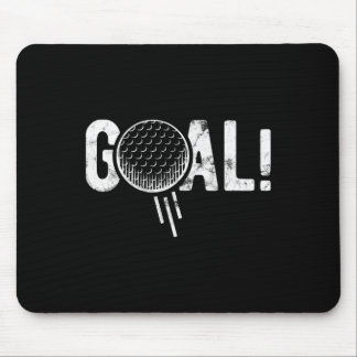 Lustiges Fußballtor Golf Vier Witz Mousepad