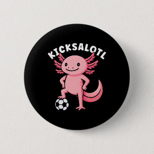 Lustiges Fußballtrikot Jugend Kinder Jungen Mädche Button