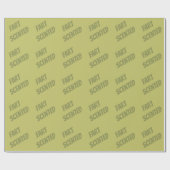 Lustiges Gag-Geschenkpapier. Geschenkpapier (Flach)