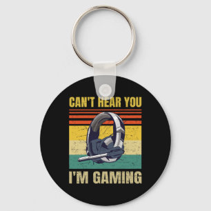 Lustiges Gamer-Headset Kann Dich Nicht Hören Ich S Schlüsselanhänger