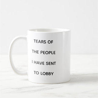 Lustiges Gamer-Lobby-Zitat Retro-Gaming-Design Kaffeetasse