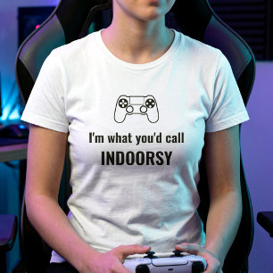 Lustiges Gamer-Zitat - Humor für Introvertierte Fr T-Shirt