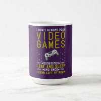 Lustiges Gamer-Zitat Retro-Gaming-Tasse