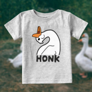Lustiges Gänse Baby-Shirt Baby T-shirt