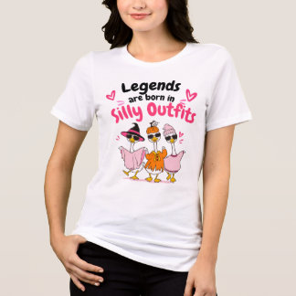 Lustiges Gänse-Squad-T-Shirt | Alberne Outfits Süß Tri-Blend Shirt