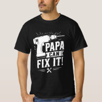 Lustiges Garagen-Vater-Mechaniker-Shirt für Väter,