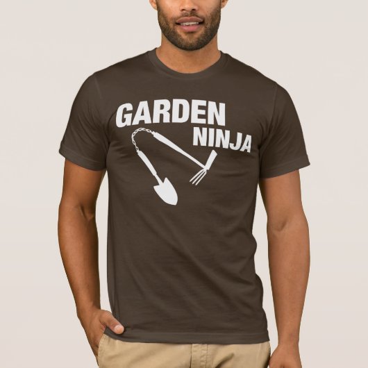 Lustiges Garten Ninja Shirt! T-Shirt (Vorderseite)