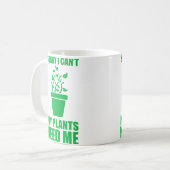 Lustiges Gartenshirt Gärtner Kaffeetasse (Vorderseite Links)