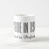 Lustiges gealtert zur Perfektion Kaffeetasse (Mittel)