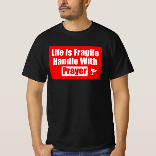 Lustiges Gebet T-Shirt (Vorderseite)