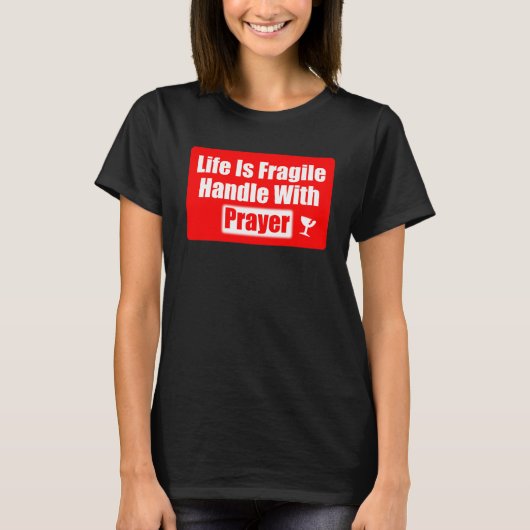 Lustiges Gebet T-Shirt (Vorderseite)