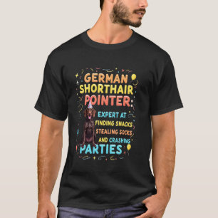 Lustiges Geburtstagsgeschenk Deutsch Drahthaar Hun T-Shirt