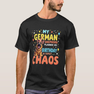Lustiges Geburtstagsgeschenk Deutscher Schäferhund T-Shirt