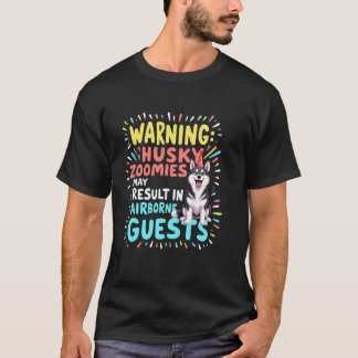 Lustiges Geburtstagsgeschenk Husky Hund  1 T-Shirt