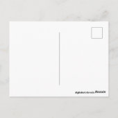 Lustiges Geburtstagsgeschenk Postkarte (Rückseite)