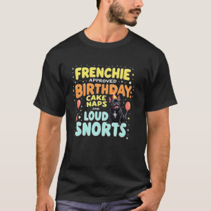 Lustiges Geburtstagsgeschenk schwarzer französisch T-Shirt